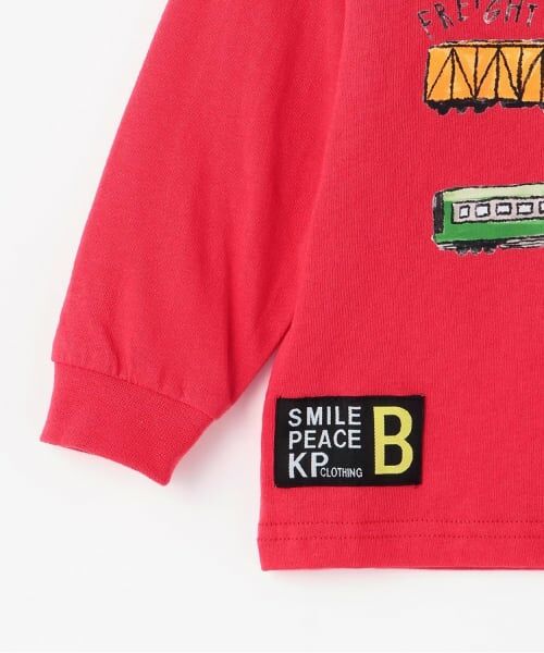 KP / ケーピー Tシャツ | 【GOOD PRICE】 電車プリント長袖Tシャツ | 詳細4