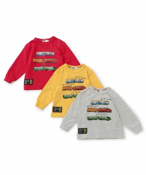 KP / ケーピー Tシャツ | 【GOOD PRICE】 電車プリント長袖Tシャツ | 詳細6