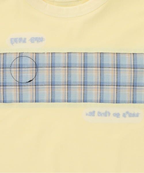 KP / ケーピー Tシャツ | 【吸水速乾】先染チェック 重ね着風 7分袖Tシャツ | 詳細3
