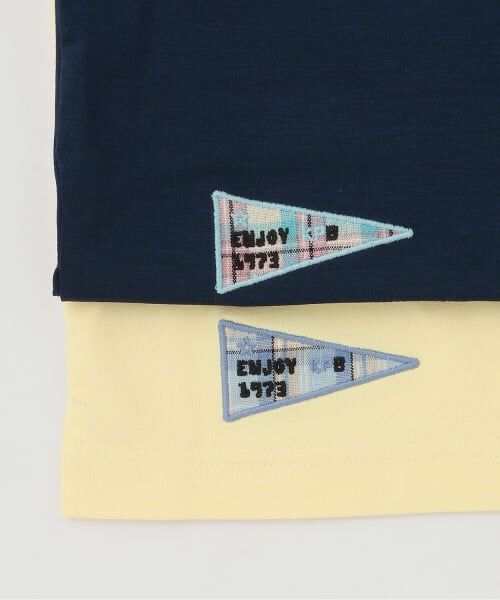 KP / ケーピー Tシャツ | 【吸水速乾】先染チェック 重ね着風 7分袖Tシャツ | 詳細7