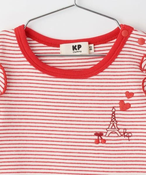 KP / ケーピー Tシャツ | フライスボーダー長袖Tシャツ | 詳細2