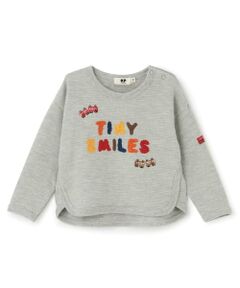 KP / ケーピー Tシャツ | カラフルロゴ 電車刺しゅう 長袖Ｔシャツ