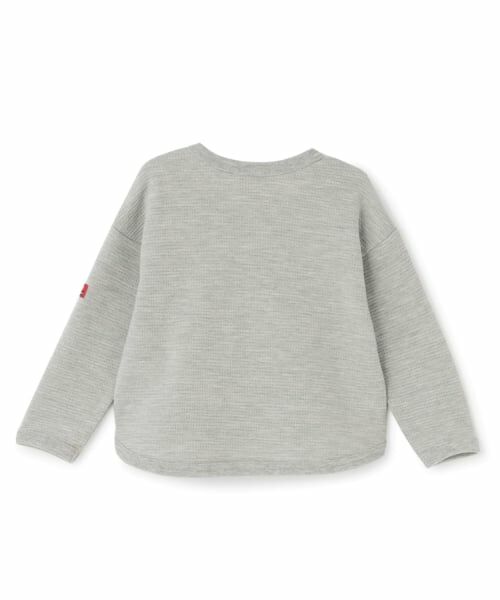 KP / ケーピー Tシャツ | カラフルロゴ 電車刺しゅう 長袖Tシャツ | 詳細6