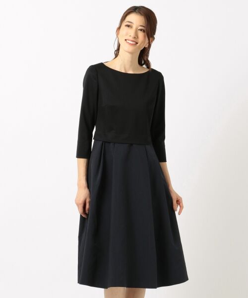 セール Veryコラボ Octaライトジャージ ワンピース ミニ丈 ひざ丈ワンピース 組曲 クミキョク ファッション通販 タカシマヤファッションスクエア