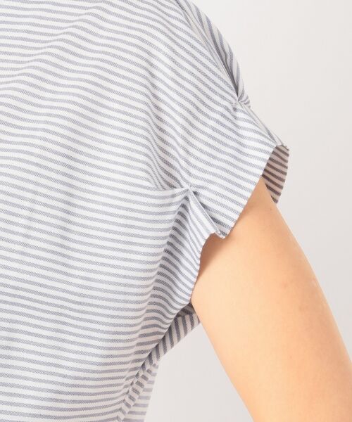 セール 洗える ハイゲージストライプ ワンピース ミニ丈 ひざ丈ワンピース 組曲 クミキョク ファッション通販 タカシマヤファッションスクエア