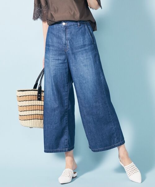 セール 洗える ライトオンスデニム デニムパンツ 組曲 クミキョク ファッション通販 タカシマヤファッションスクエア