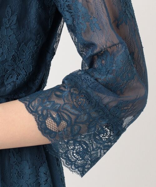 セール 新色追加 総レースロング ドレス ドレス 組曲 クミキョク ファッション通販 タカシマヤファッションスクエア