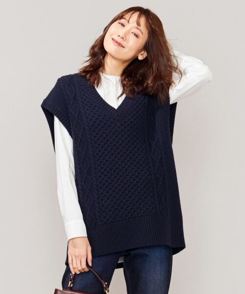 セール 洗える バルキーケーブルニットベスト ベスト 組曲 クミキョク ファッション通販 タカシマヤファッションスクエア セール 洗える バルキーケーブルニットベスト ベスト 組曲 クミキョク ファッション通販 タカシマヤファッションスクエア