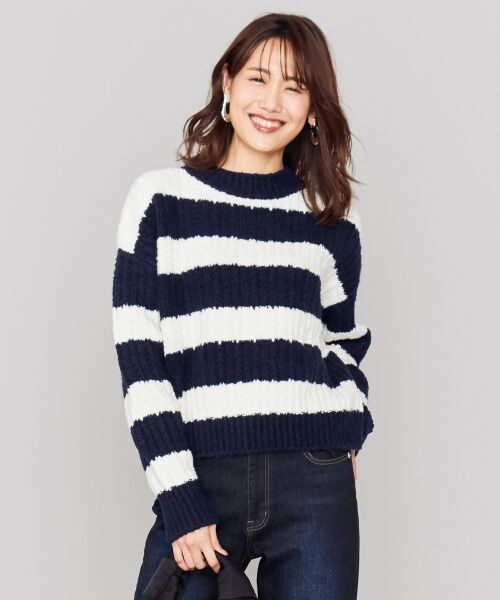 セール 洗える コットンブークレーニット ニット セーター 組曲 クミキョク ファッション通販 タカシマヤファッションスクエア