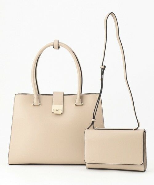 セール Very Web掲載 ミニショルダー付き トラペーズトート バック トートバッグ 組曲 クミキョク ファッション通販 タカシマヤファッションスクエア