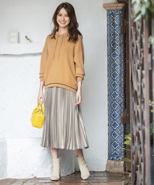 Very Web掲載 Kmkk スムースストレッチ ニットパーカー パーカー 組曲 クミキョク ファッション通販 タカシマヤファッションスクエア