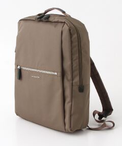 LA BAGAGERIE / ラ バガジェリー リュック・バックパック | コーデュラ×リサイクルレザー　スクエアリュックサック