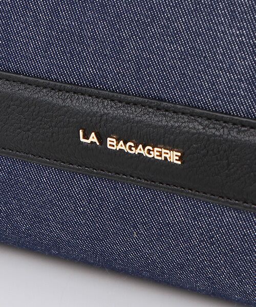 LA BAGAGERIE / ラ バガジェリー トートバッグ | 【復刻リニューアル】デニムスクエアライントート | 詳細7