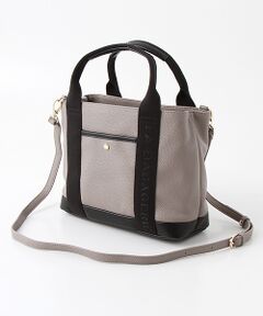 LA BAGAGERIE / ラ バガジェリー トートバッグ | エンボスロゴテープ2wayTOTE
