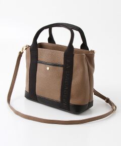 LA BAGAGERIE / ラ バガジェリー トートバッグ | エンボスロゴテープ2wayTOTE