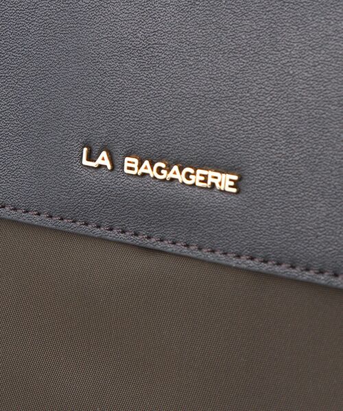 LA BAGAGERIE / ラ バガジェリー ショルダーバッグ | リサイクルレザー×ナイロン　ポシェット | 詳細8