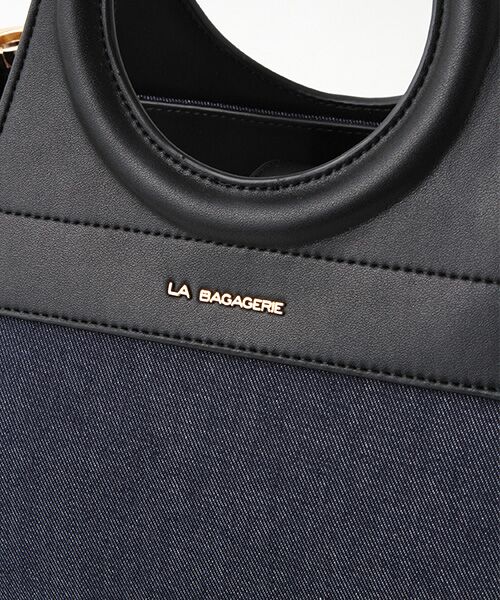 LA BAGAGERIE / ラ バガジェリー ハンドバッグ | フリンジデニムバッグ Mサイズ | 詳細7