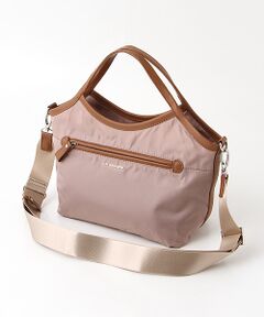 LA BAGAGERIE / ラ バガジェリー トートバッグ | ナイロン×リサイクルレザー　2WAYトートバッグ