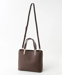 LA BAGAGERIE / ラ バガジェリー トートバッグ | シュリンクレザー シンプル2WAYトート