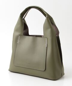 【veganview】triangle shape tote bag