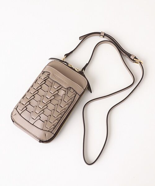 veganview】v piece mesh smartphone shoulder bag （ショルダーバッグ