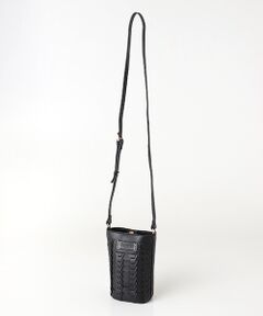 【veganview】v piece mesh mini shoulder bag