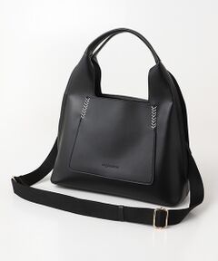 【veganview】triangle shape mini tote bag