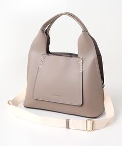 【veganview】triangle shape mini tote bag