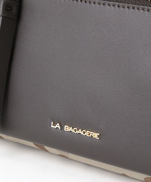 LA BAGAGERIE / ラ バガジェリー ショルダーバッグ | フラップポケットスクエアショルダー | 詳細6