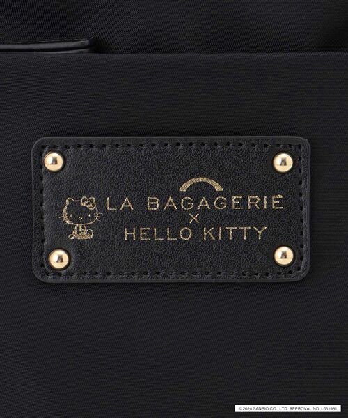 LA BAGAGERIE / ラ バガジェリー ショルダーバッグ | 【LA BAGAGERIE×HELLO KITTY】リボンチャーム付き　スクエアポシェット | 詳細6