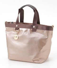 LA BAGAGERIE / ラ バガジェリー トートバッグ | 【コットン×ポリウレタン】シャイニーミニトート