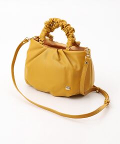 LA BAGAGERIE / ラ バガジェリー トートバッグ | シープレザー ギャザーハンドル2wayラウンドトートバッグ