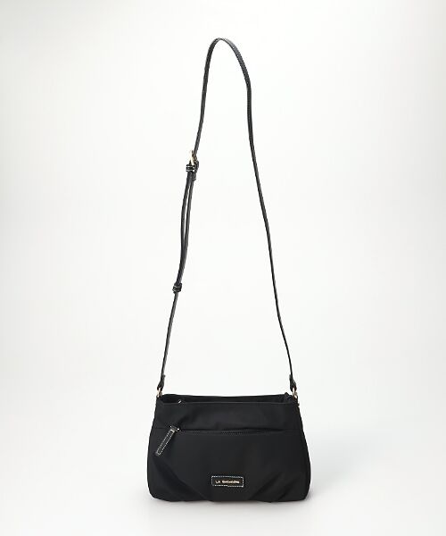 LA BAGAGERIE / ラ バガジェリー ショルダーバッグ | ポリエステルキャンバス　タックポシェット | 詳細1