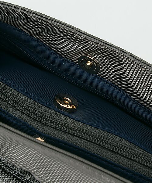 LA BAGAGERIE / ラ バガジェリー ショルダーバッグ | ポリエステルキャンバス　タックポシェット | 詳細9