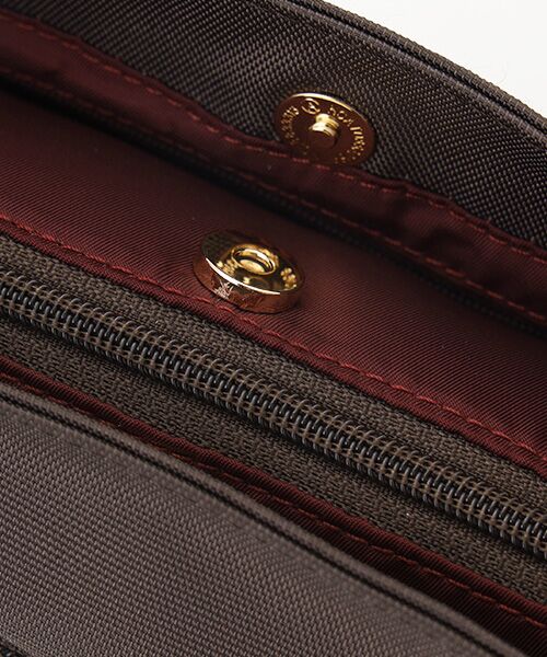 LA BAGAGERIE / ラ バガジェリー ショルダーバッグ | ポリエステルキャンバス　タックポシェット | 詳細10