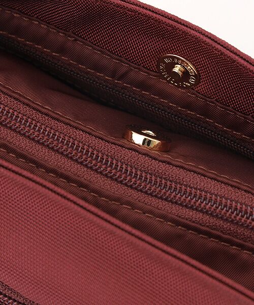 LA BAGAGERIE / ラ バガジェリー ショルダーバッグ | ポリエステルキャンバス　タックポシェット | 詳細12