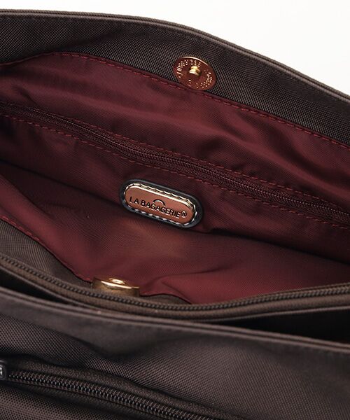 LA BAGAGERIE / ラ バガジェリー ショルダーバッグ | ポリエステルキャンバス　タックショルダー | 詳細10