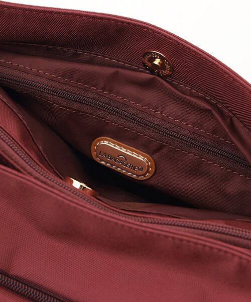LA BAGAGERIE / ラ バガジェリー ショルダーバッグ | ポリエステルキャンバス　タックショルダー | 詳細12