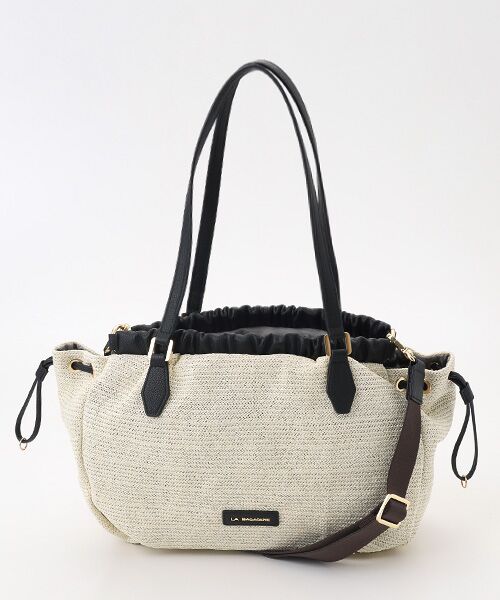 LA BAGAGERIE / ラ バガジェリー トートバッグ | シャーリング2WAYサマーバッグ | 詳細3
