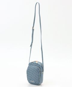 LA BAGAGERIE / ラ バガジェリー ショルダーバッグ | ランダムプリーツショルダーバッグ タテ