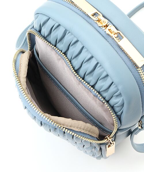 LA BAGAGERIE / ラ バガジェリー ショルダーバッグ | ランダムプリーツショルダーバッグ タテ | 詳細7