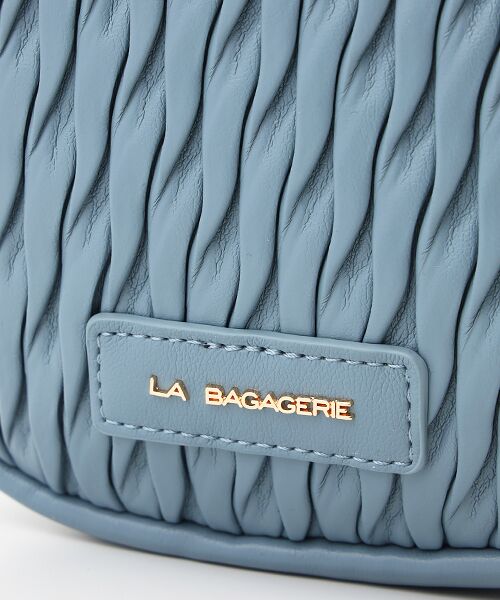 LA BAGAGERIE / ラ バガジェリー ショルダーバッグ | ランダムプリーツショルダーバッグ タテ | 詳細8
