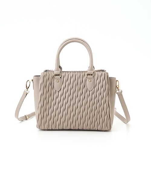 LA BAGAGERIE / ラ バガジェリー ハンドバッグ | ランダムプリーツ2WAYハンドバッグ | 詳細3