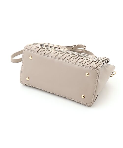 LA BAGAGERIE / ラ バガジェリー ハンドバッグ | ランダムプリーツ2WAYハンドバッグ | 詳細4