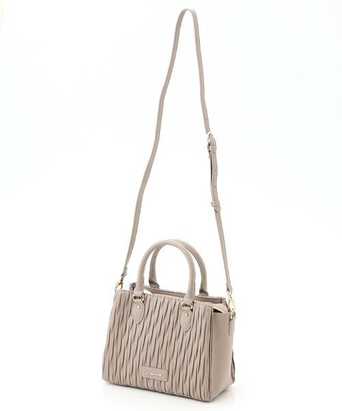 LA BAGAGERIE / ラ バガジェリー ハンドバッグ | ランダムプリーツ2WAYハンドバッグ | 詳細5