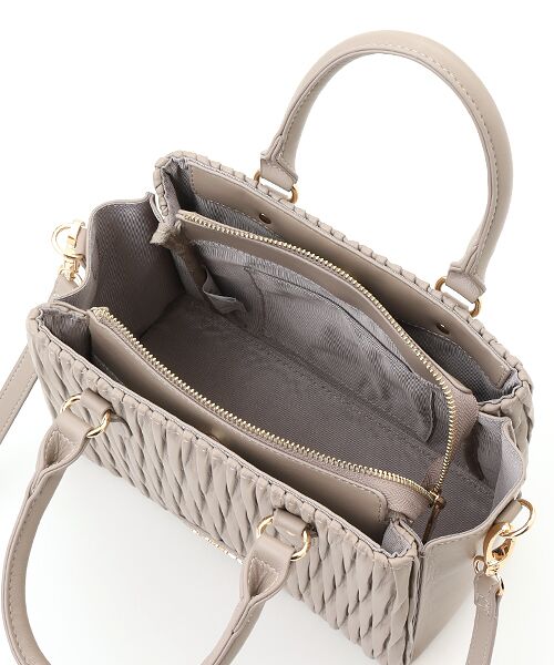 LA BAGAGERIE / ラ バガジェリー ハンドバッグ | ランダムプリーツ2WAYハンドバッグ | 詳細6