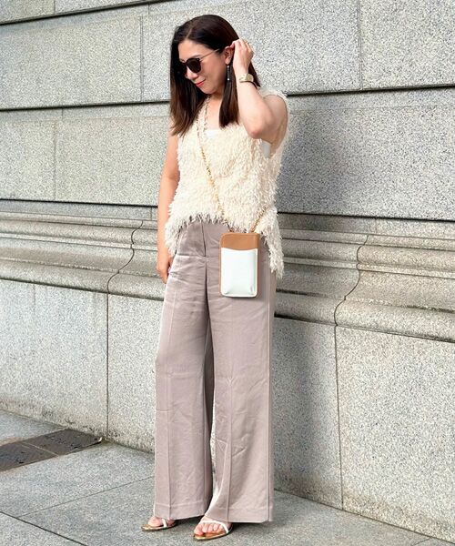 LA BAGAGERIE / ラ バガジェリー ショルダーバッグ | 【インスタグラマー Chiyoさん×LA BAGAGERIE】チェーンスマホショルダー | 詳細1