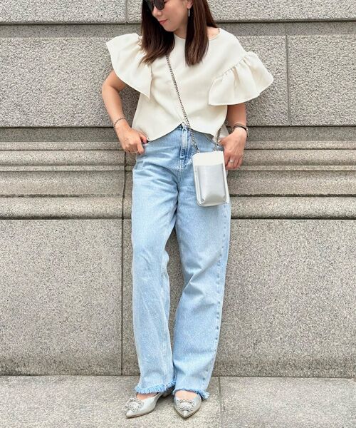 LA BAGAGERIE / ラ バガジェリー ショルダーバッグ | 【インスタグラマー Chiyoさん×LA BAGAGERIE】チェーンスマホショルダー | 詳細13