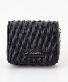 LA BAGAGERIE / ラ バガジェリー 財布・コインケース・マネークリップ | シープレザープリーツ加工二つ折り財布