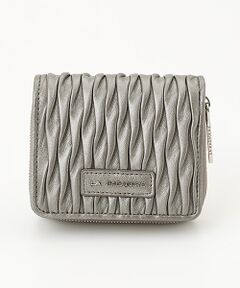 LA BAGAGERIE / ラ バガジェリー 財布・コインケース・マネークリップ | シープレザープリーツ加工二つ折り財布